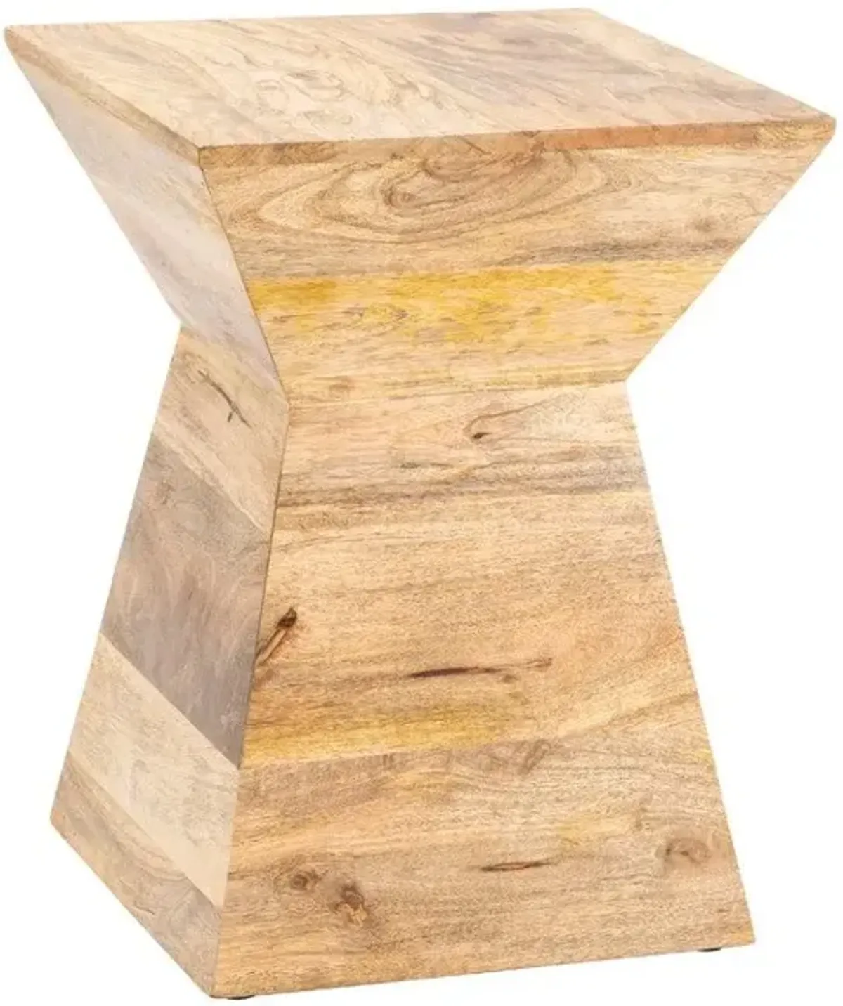 Crestview Bengal Manor Wood Shaped Accent Table