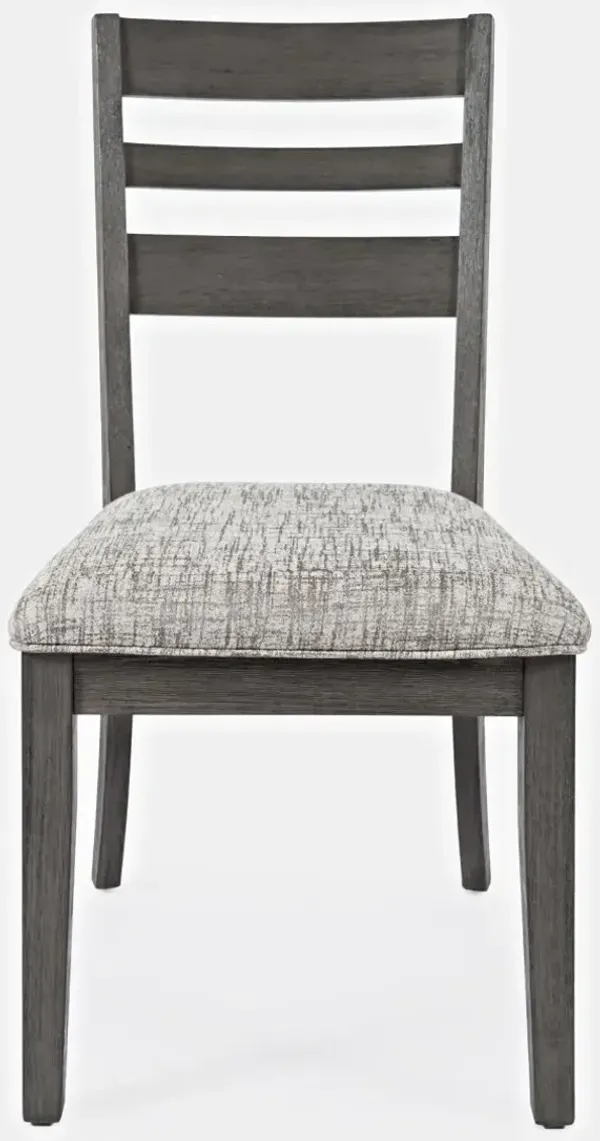 Jofran Altamonte Ladderback Chair Brushed Grey