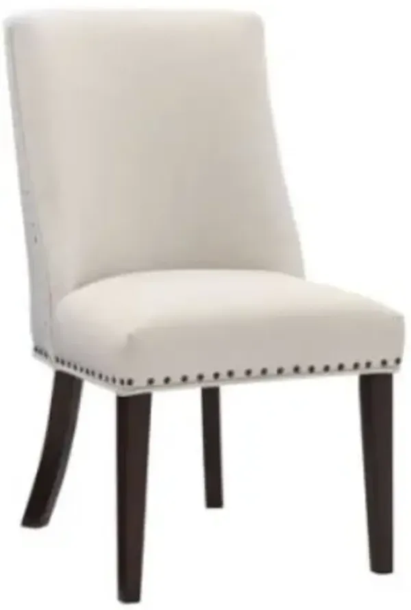 Powell Adler Dining Chair Espresso Natural