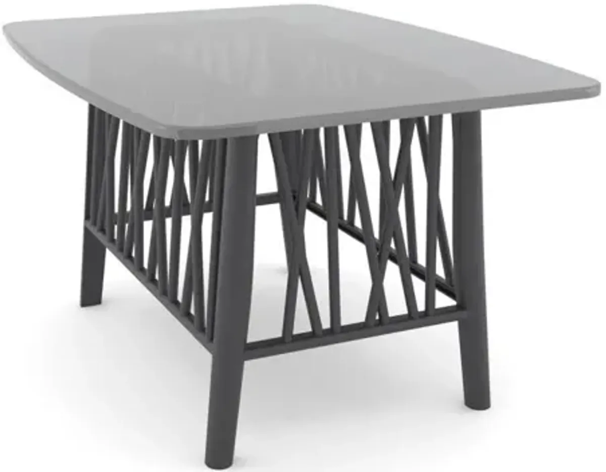 Rainbow Outdoor Gala Coffee Table in Anthracite