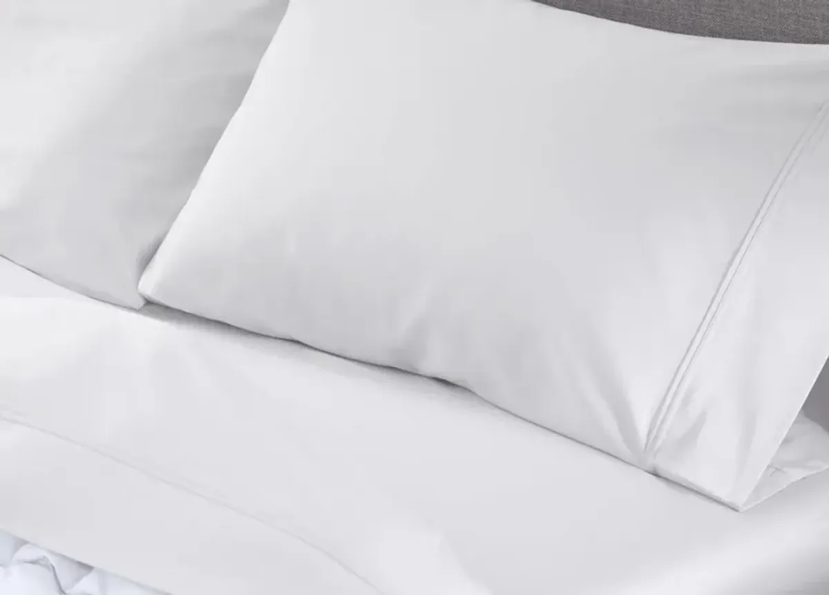 Bedgear California King Bright White Hyper Cotton Sheet Set
