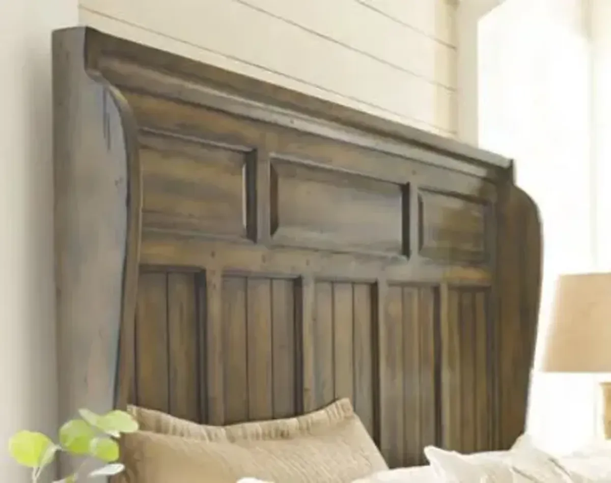 Kincaid Mill House Powell Shelter Queen Headboard