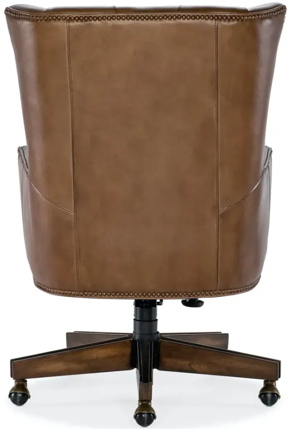 Hooker Furniture Finley Executive Leather Swivel Office Chair