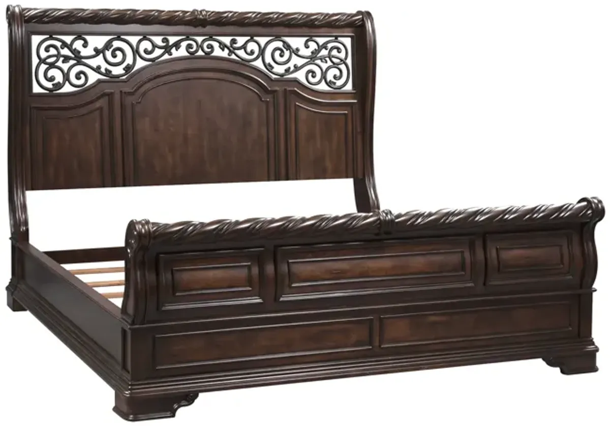 Liberty Furniture Arbor Place Brownstone California King Sleigh Bed