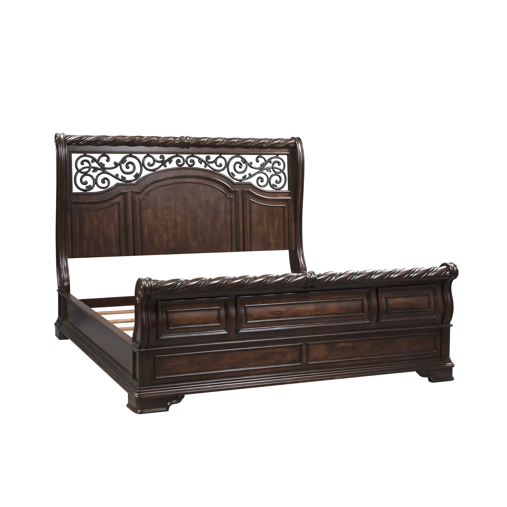 KING CALIFORNIA SLEIGH BED - ARBOR PLACE