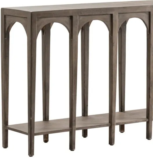 GOTHAM DARK BROWN CONSOLE TABLE