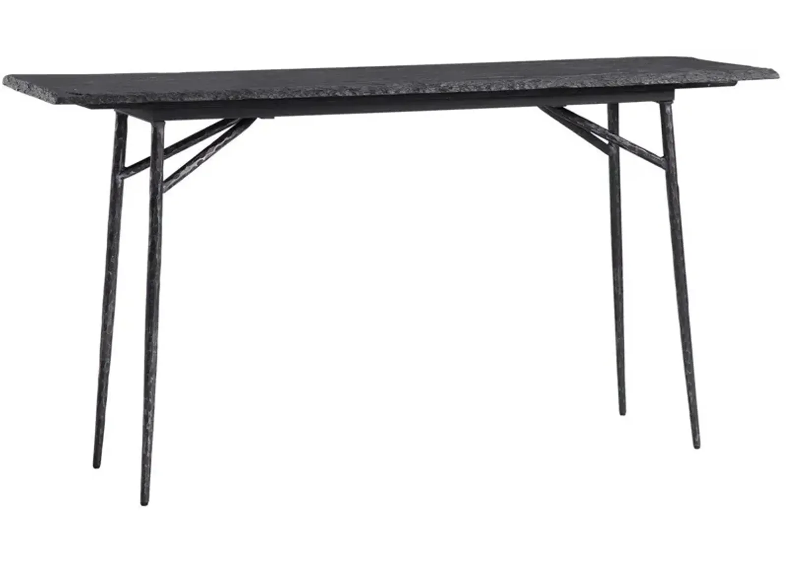 Uttermost Kaduna Aged Black Console Table