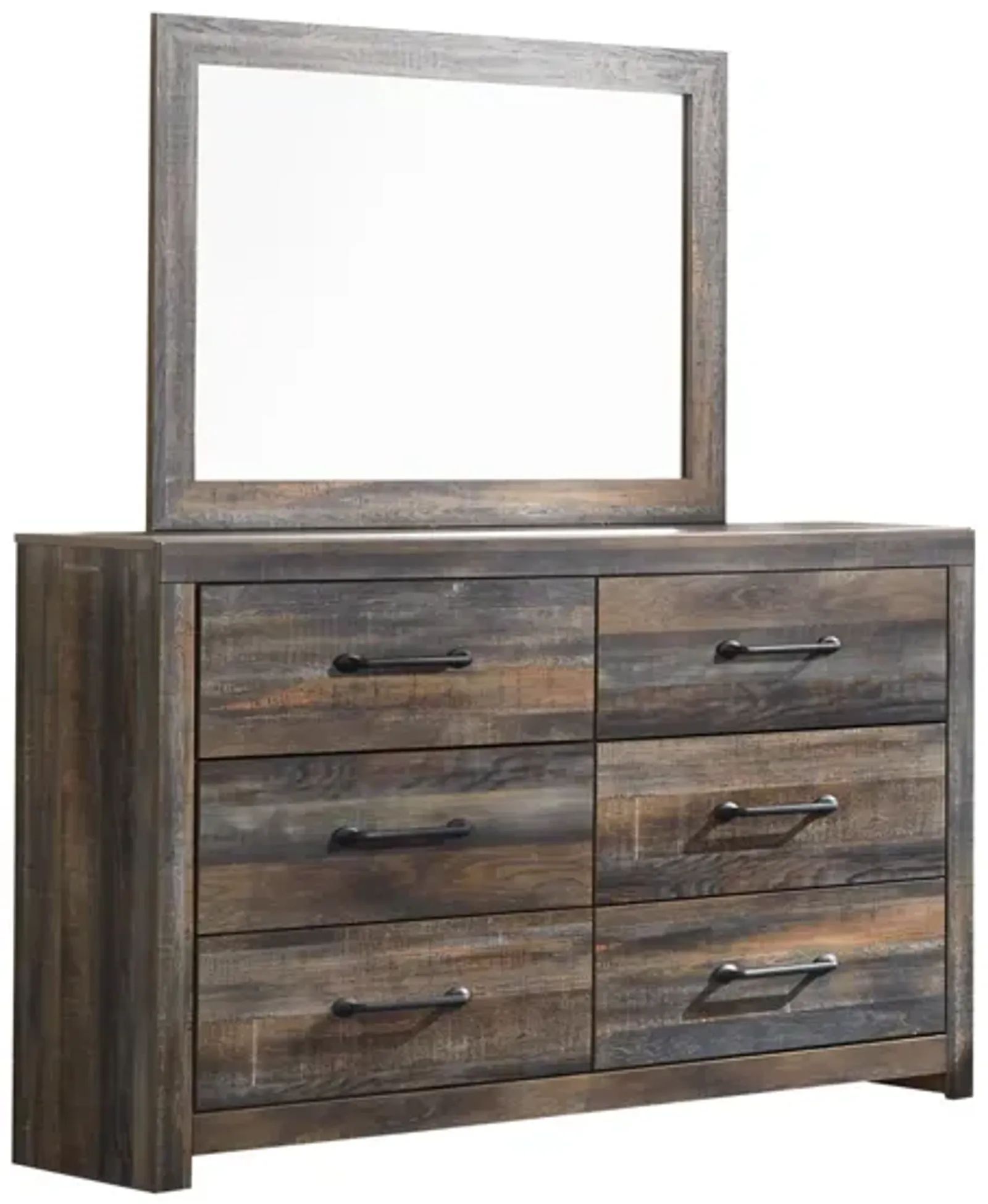 Ashley Drystan Brown Dresser & Mirror