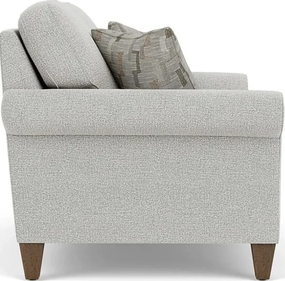 Flexsteel Westside Silver Glacier Loveseat