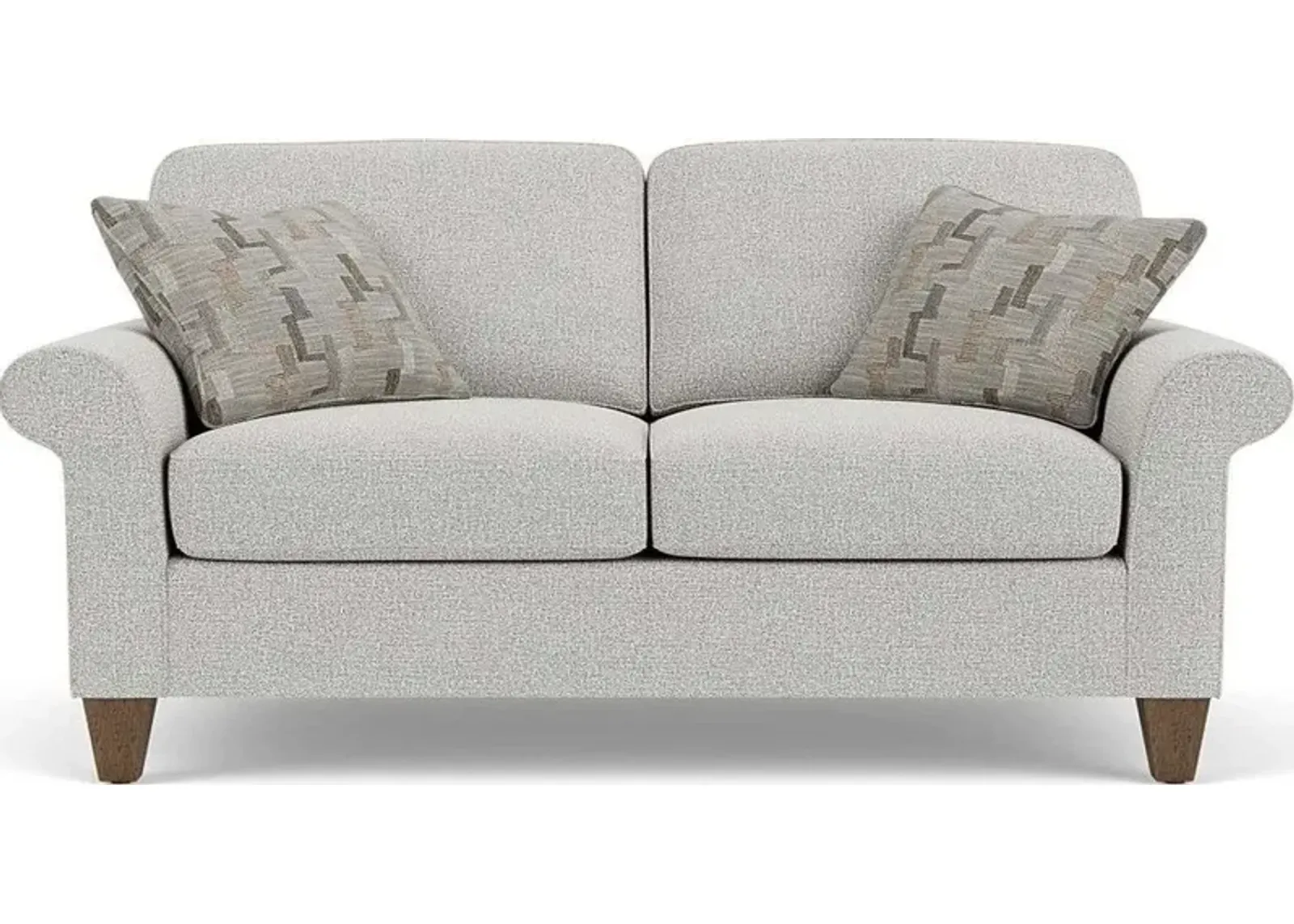 Flexsteel Westside Silver Glacier Loveseat