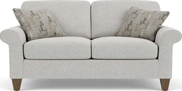 Flexsteel Westside Silver Glacier Loveseat