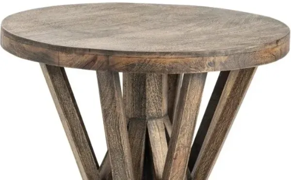 Crestview Hamilton Brown End Table