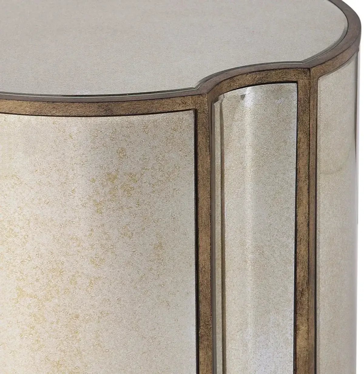 Uttermost Harlow Brass Accent Table