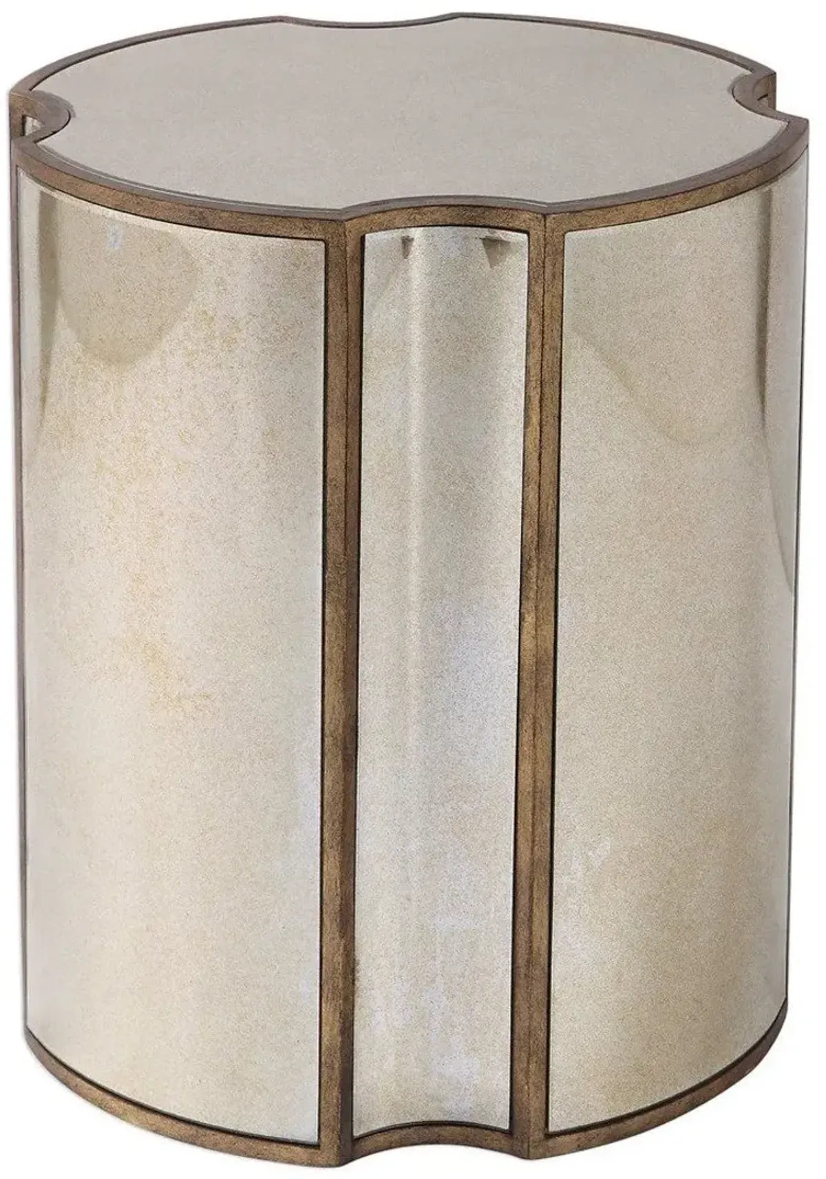 Uttermost Harlow Brass Accent Table