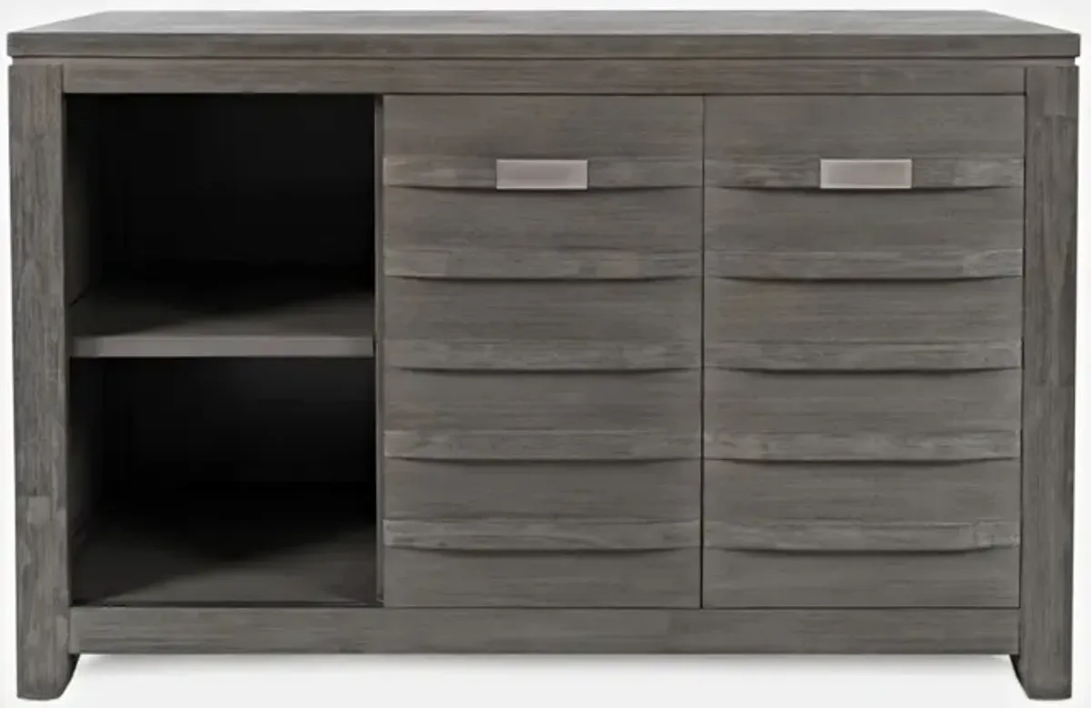 Jofran Altamonte 54 Inch Server Brushed Grey