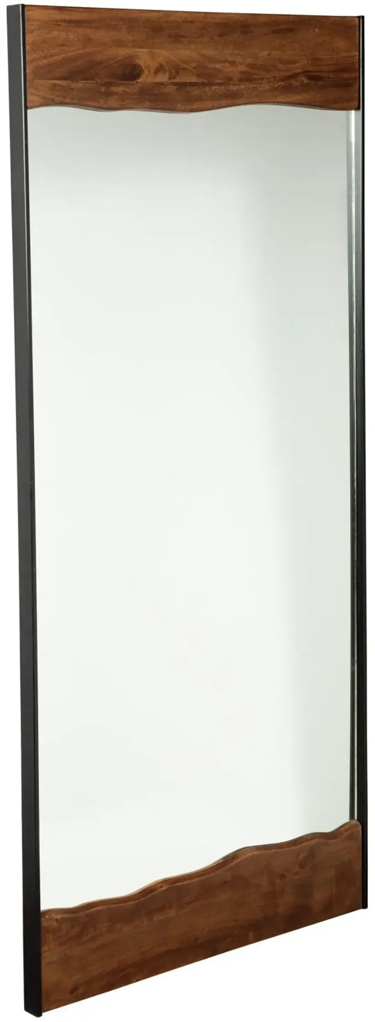 Ashley Panchali Floor Mirror Brown/Black Signature Design