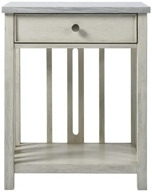 Universal Escape 2-Drawer Bedside Table Boardwalk