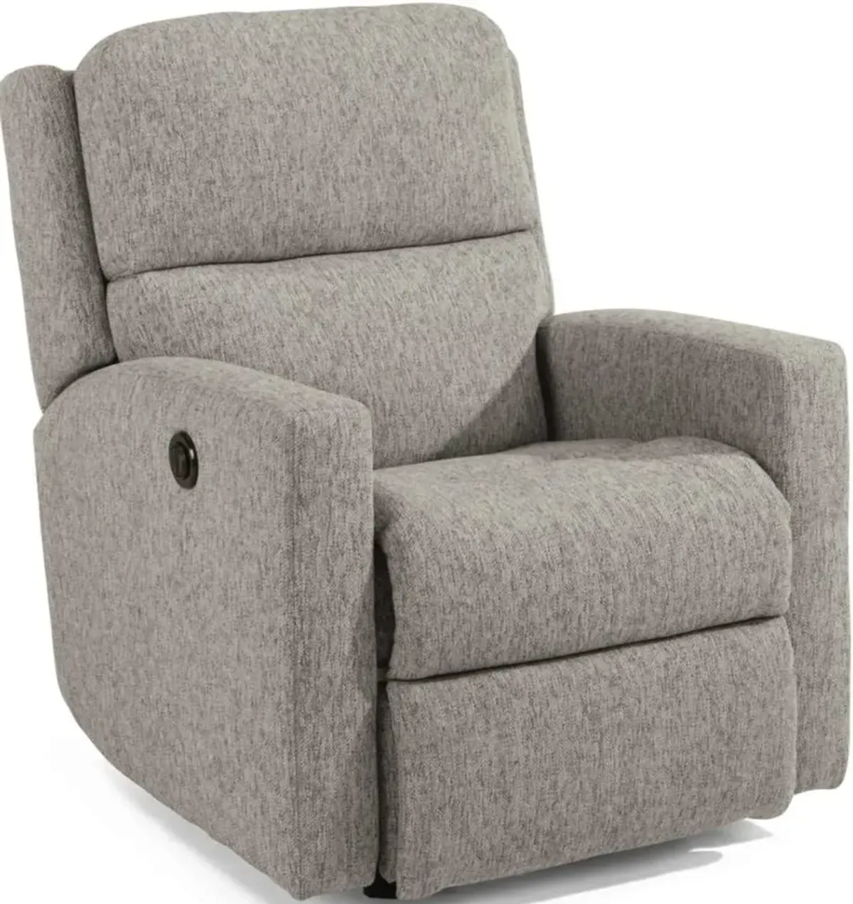 Flexsteel Chip Gray Power Recliner