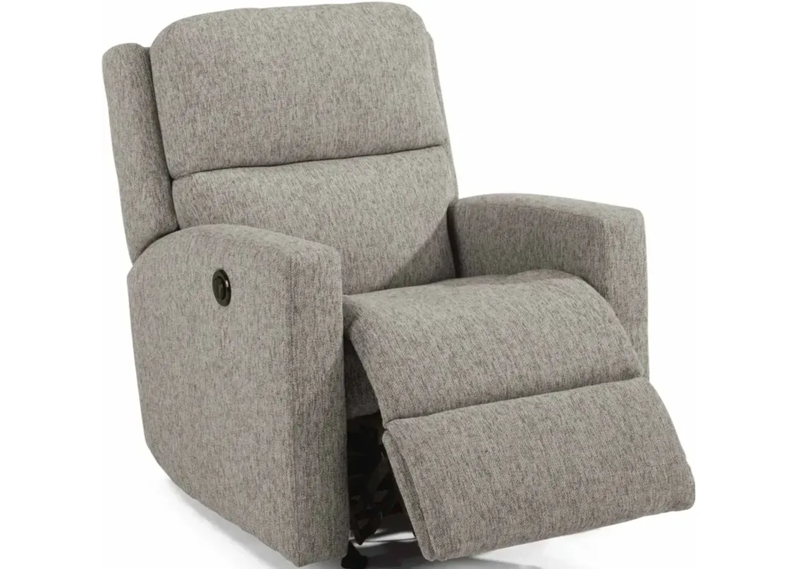 Flexsteel Chip Gray Power Recliner