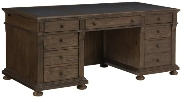 Hekman Executive Desk Java Wellington