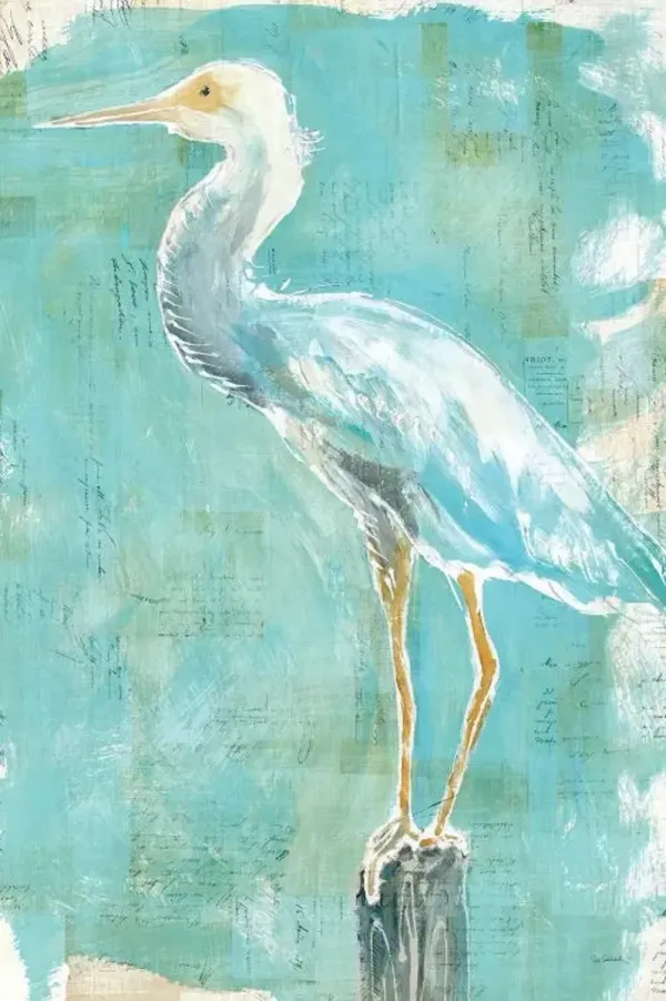 Lauren Galleries Coastal Egret Ii Wall Art