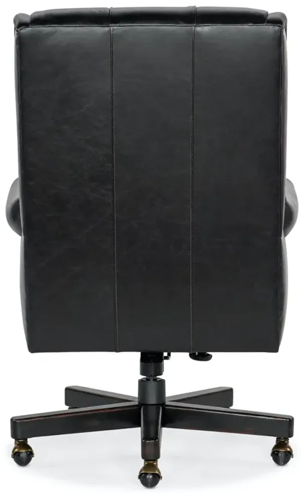 Hooker Furniture Charleston Executive Swivel Tilt Leather Office Chair