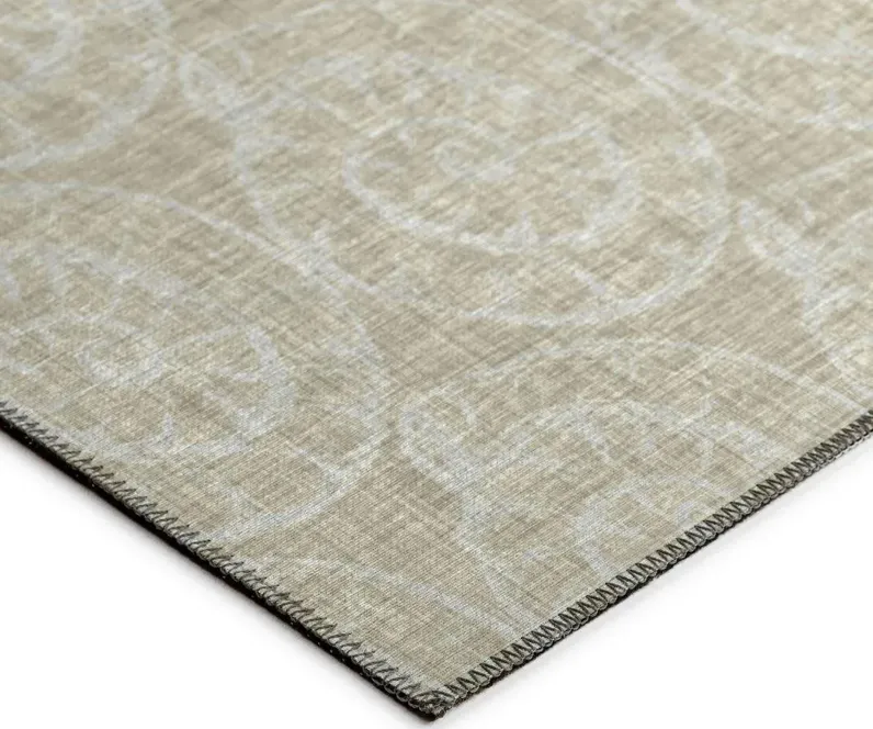 SEABREEZE TAUPE 5'X8' AREA RUG