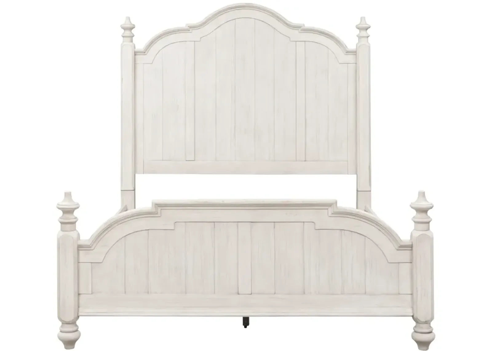 Liberty Furniture Complete Queen Bedroom Set Poster Bed, Dresser & Mirror Farmhouse Reimagined