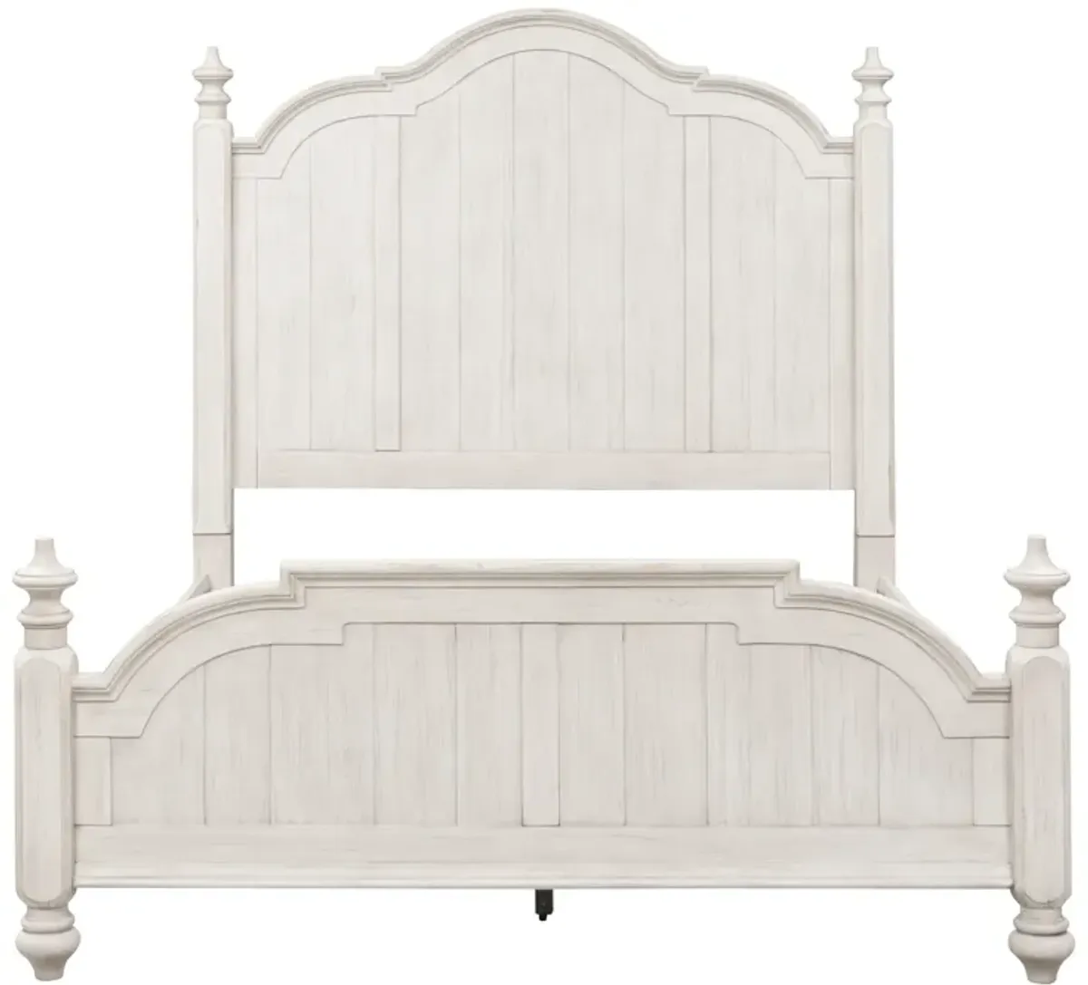 Liberty Furniture Complete Queen Bedroom Set Poster Bed, Dresser & Mirror Farmhouse Reimagined