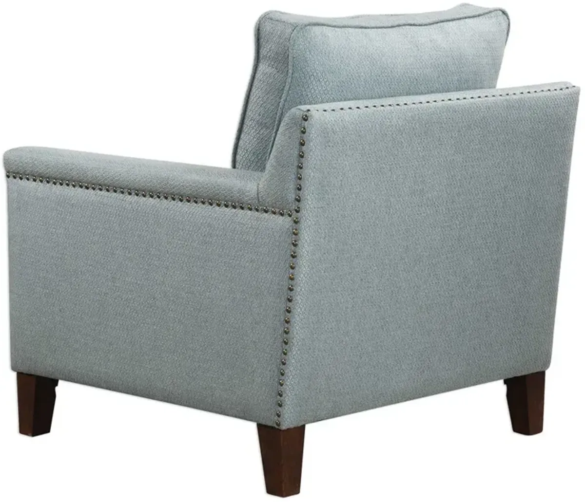 Uttermost Charlotta Sea Mist Accent Chair