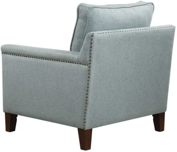 Uttermost Charlotta Sea Mist Accent Chair