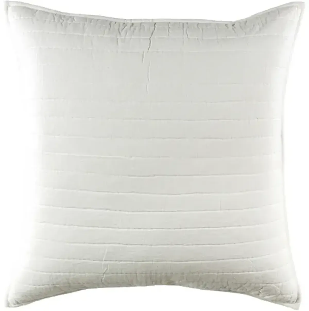 Surya Full, Queen White Quilt Set