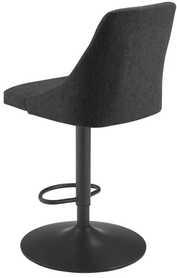 Powell Bellevue Adjustable Bar Stool Grey