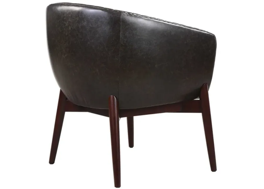 ANDERS ONYX BARREL CHAIR