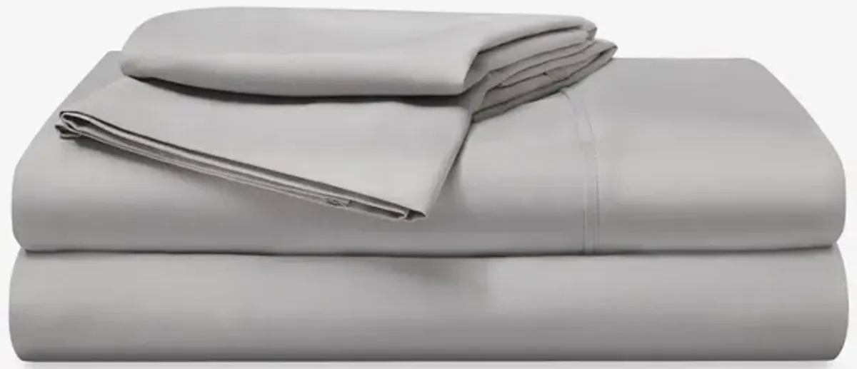 Bedgear California King Light Grey Basic Sheet Set