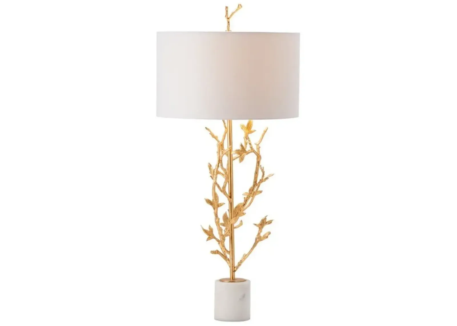 Crestview Chianti Gold Leaf Table Lamp