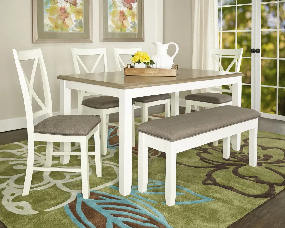 Powell Jane 6-Piece Dining Set