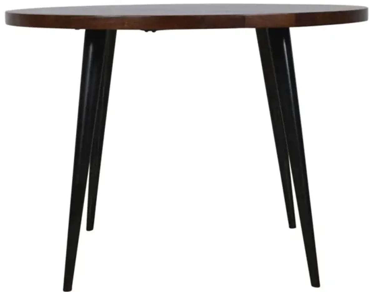 Jofran Prelude Round Dining Table Walnut