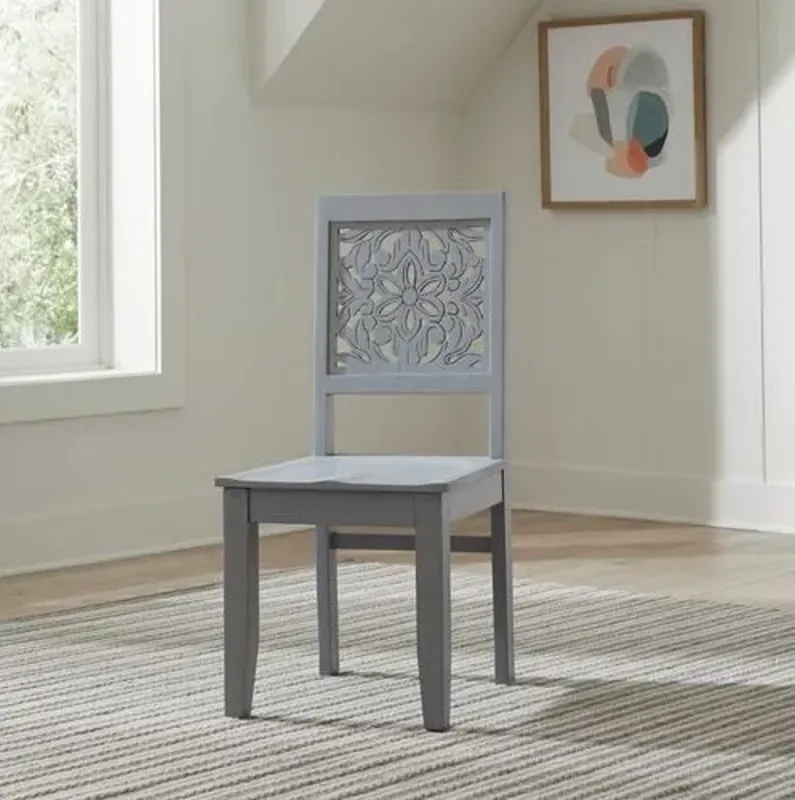 ACCENT CHAIR- GREY - TRELLIS LANE