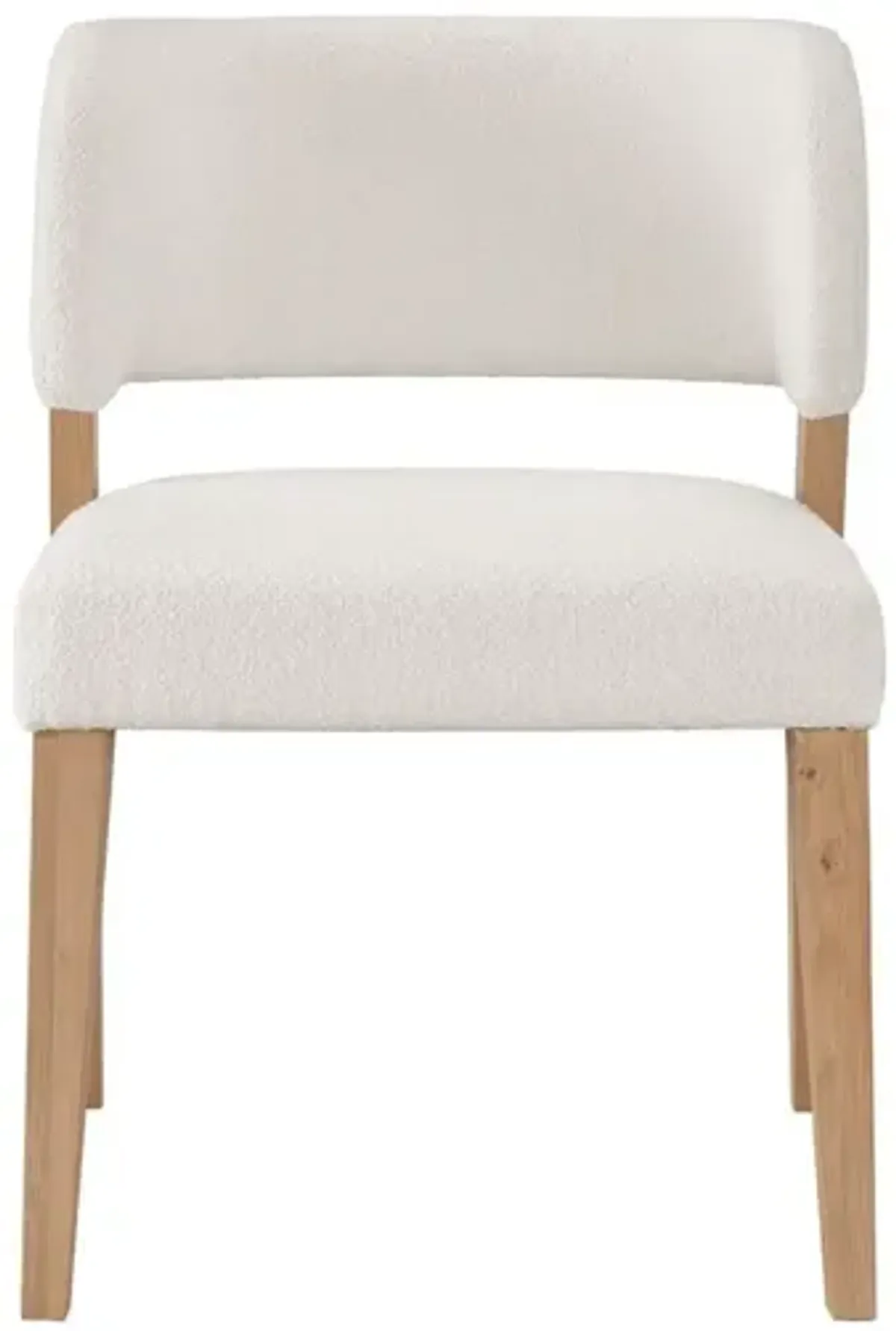 Universal Nomad Canberra Ivory/Tech Oak Prier Side Chair