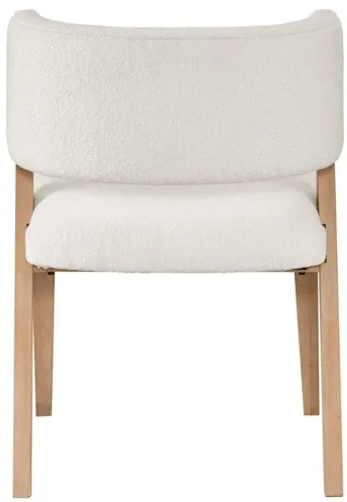 Universal Nomad Canberra Ivory/Tech Oak Prier Side Chair