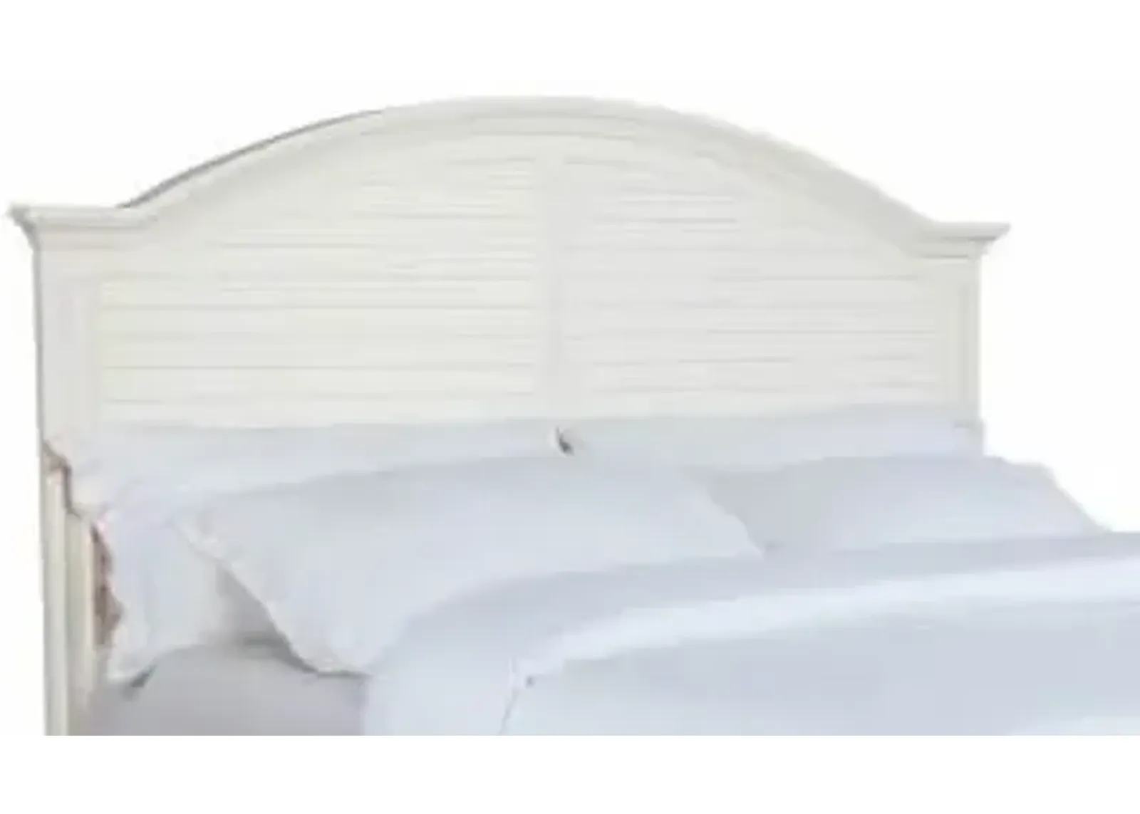 Madison Avenue Seaside White King Headboard