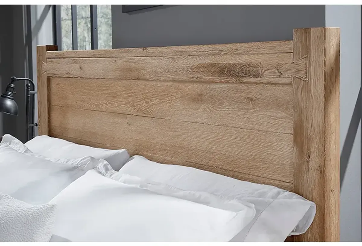 Vaughan-Bassett Dovetail Sun Bleached White Dovetail Poster King Headboard