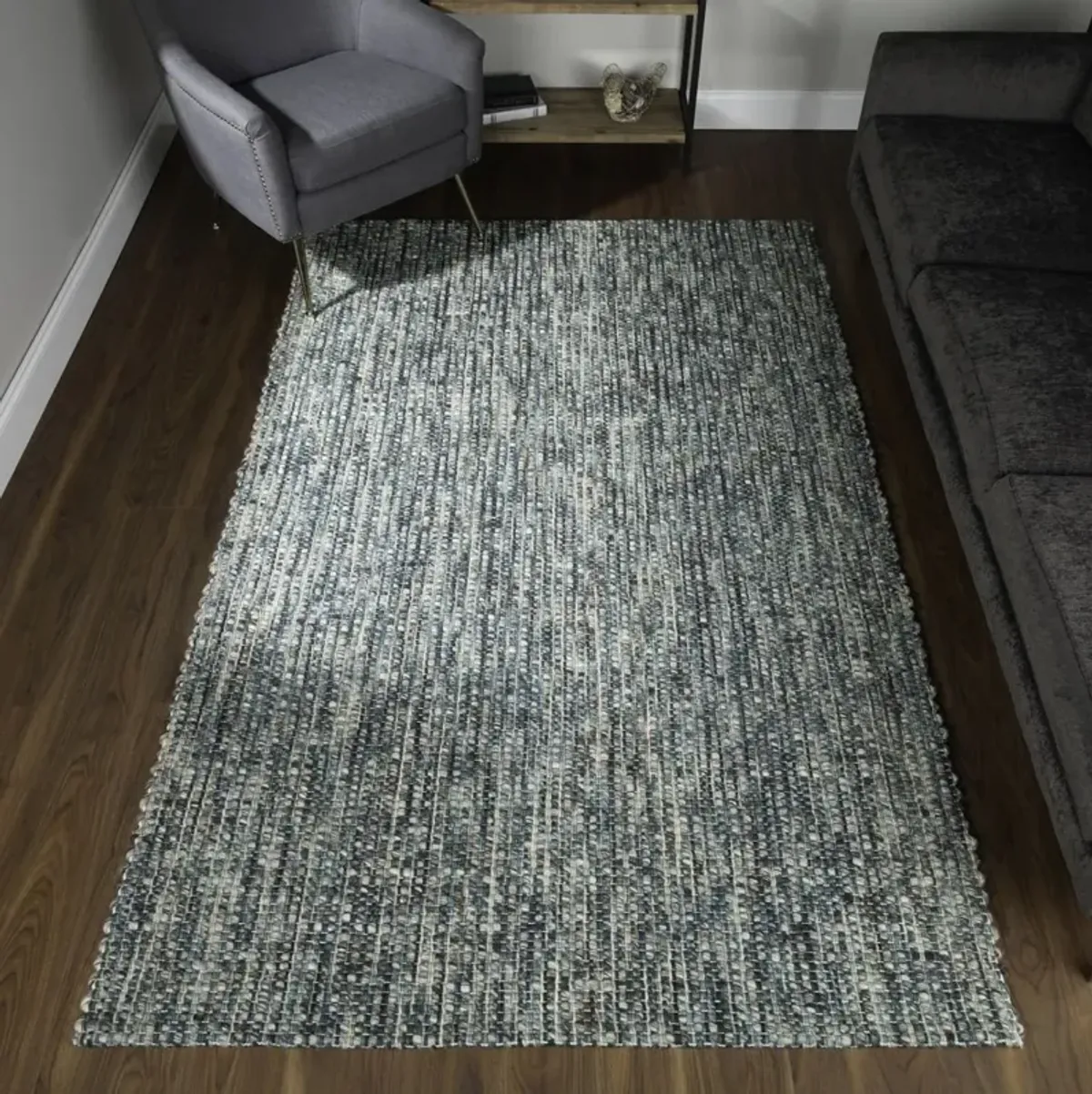 BONDI TURQUOISE 5'X8' AREA RUG