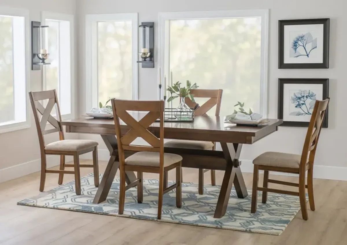 Powell Kraven 5-Piece Dining Set