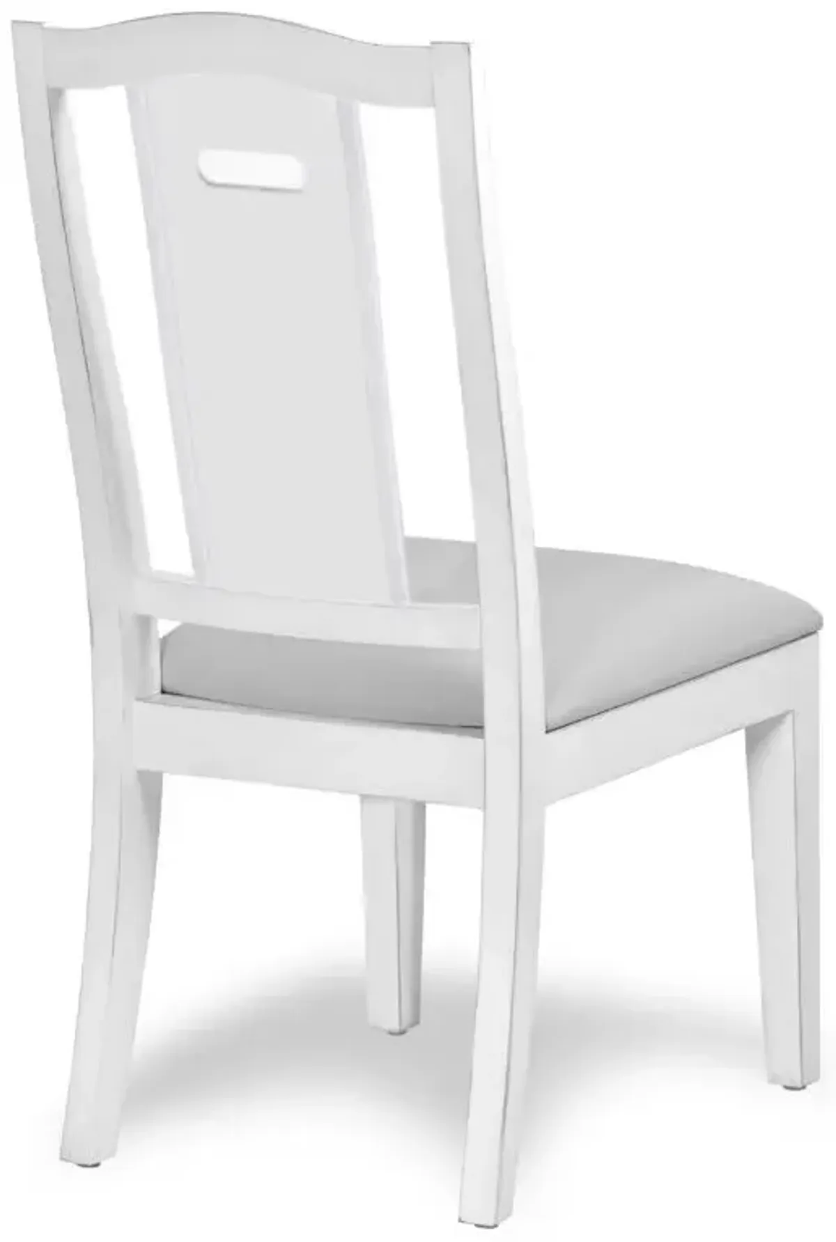 Seawinds Islamorada Shutter Back Dining Chair Blanc Finish