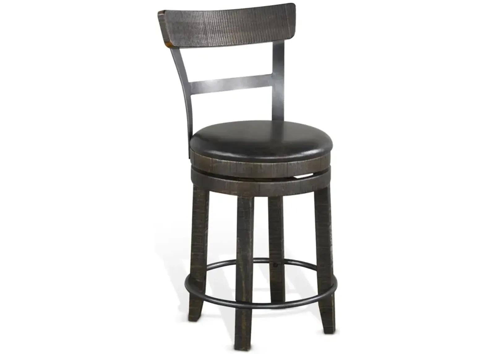 Sunny Designs Homestead Luxurious Tobacco Leaf Barstool