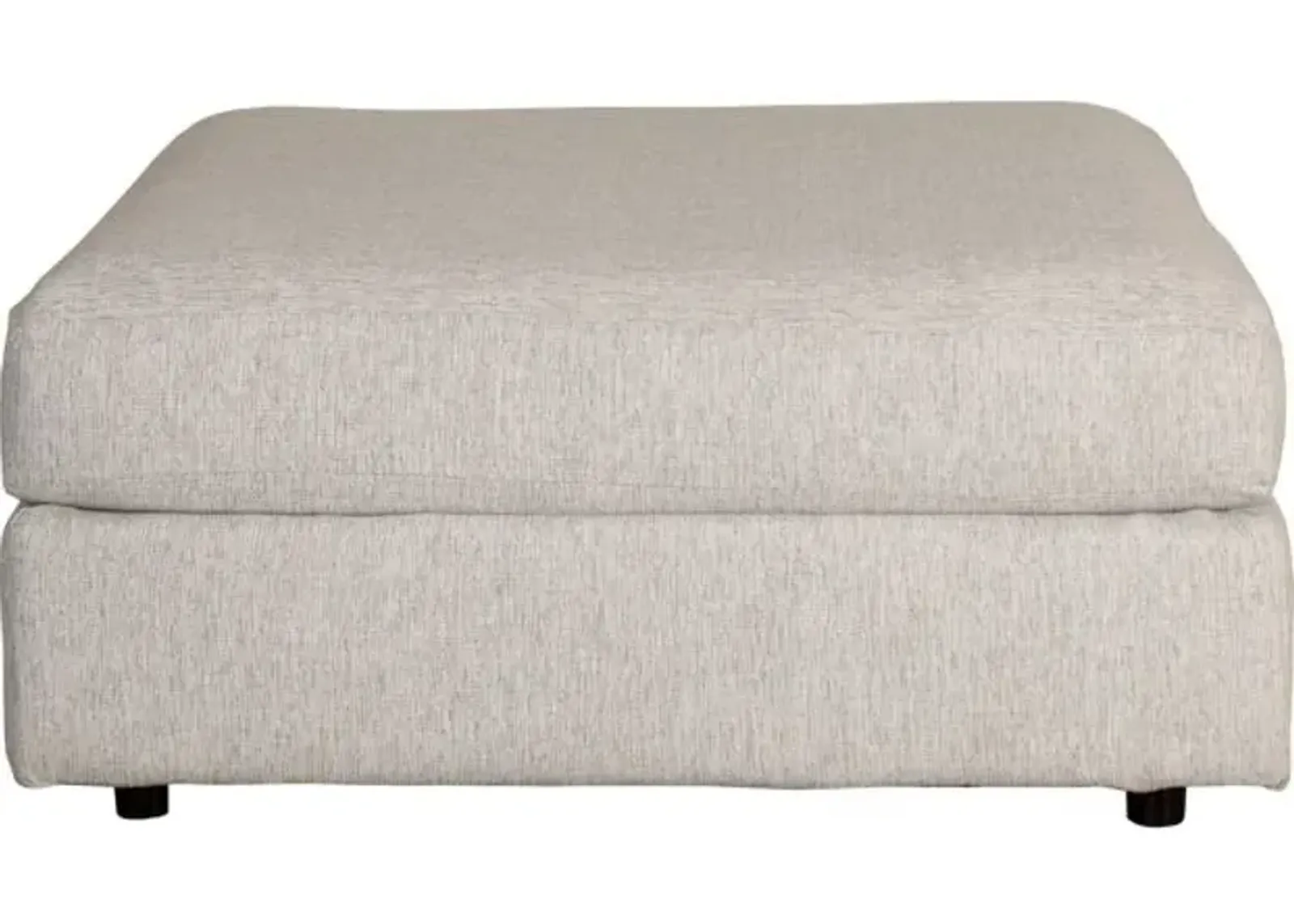 Fusion Durango Pewter Ottoman