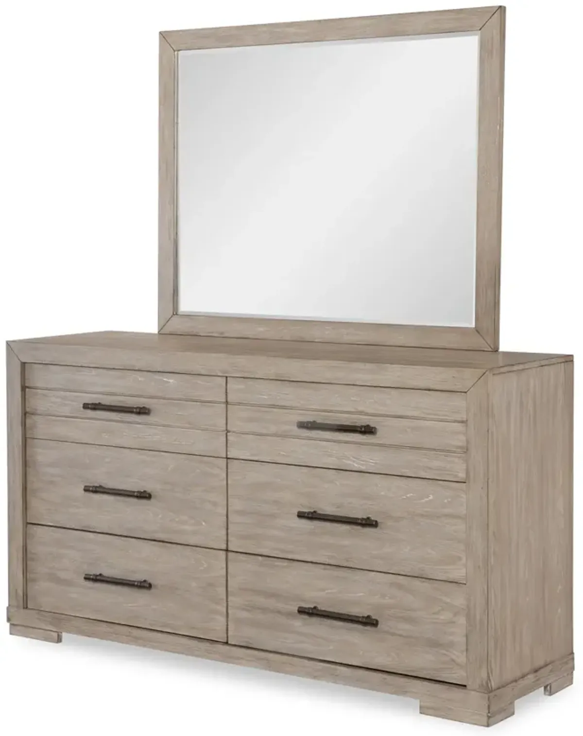 Legacy Classic Mirror Light Oak Finish Westwood Light