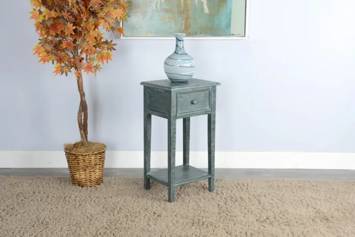 Sunny Designs Marina Sea Grass 31 Inch Side Table